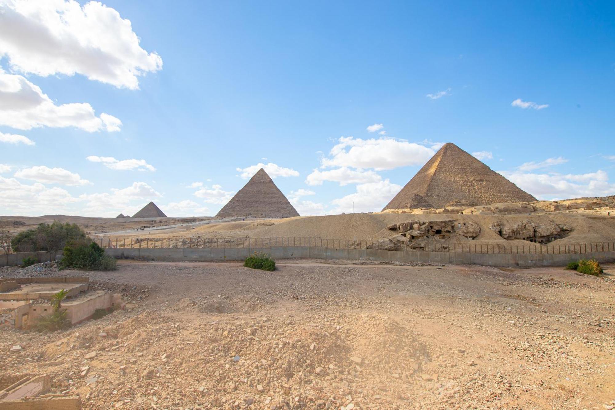Kafret el-Gabal Soul Pyramids View酒店 外观 照片
